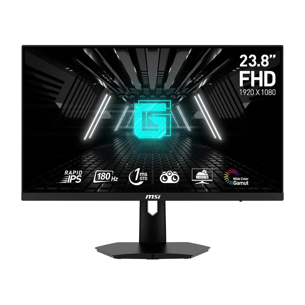 AOC Gaming Moniteur Q27G4SRU 24 Pouce 320Hz Fast IPS Dalle, 1ms GtG, HDR400, G-Sync Compatible, Ajustable en Hauteur, Haut-parleurs, USB Hub(2560x1440 HDMI 2X 2.1 DP 1x 1.4) Noir