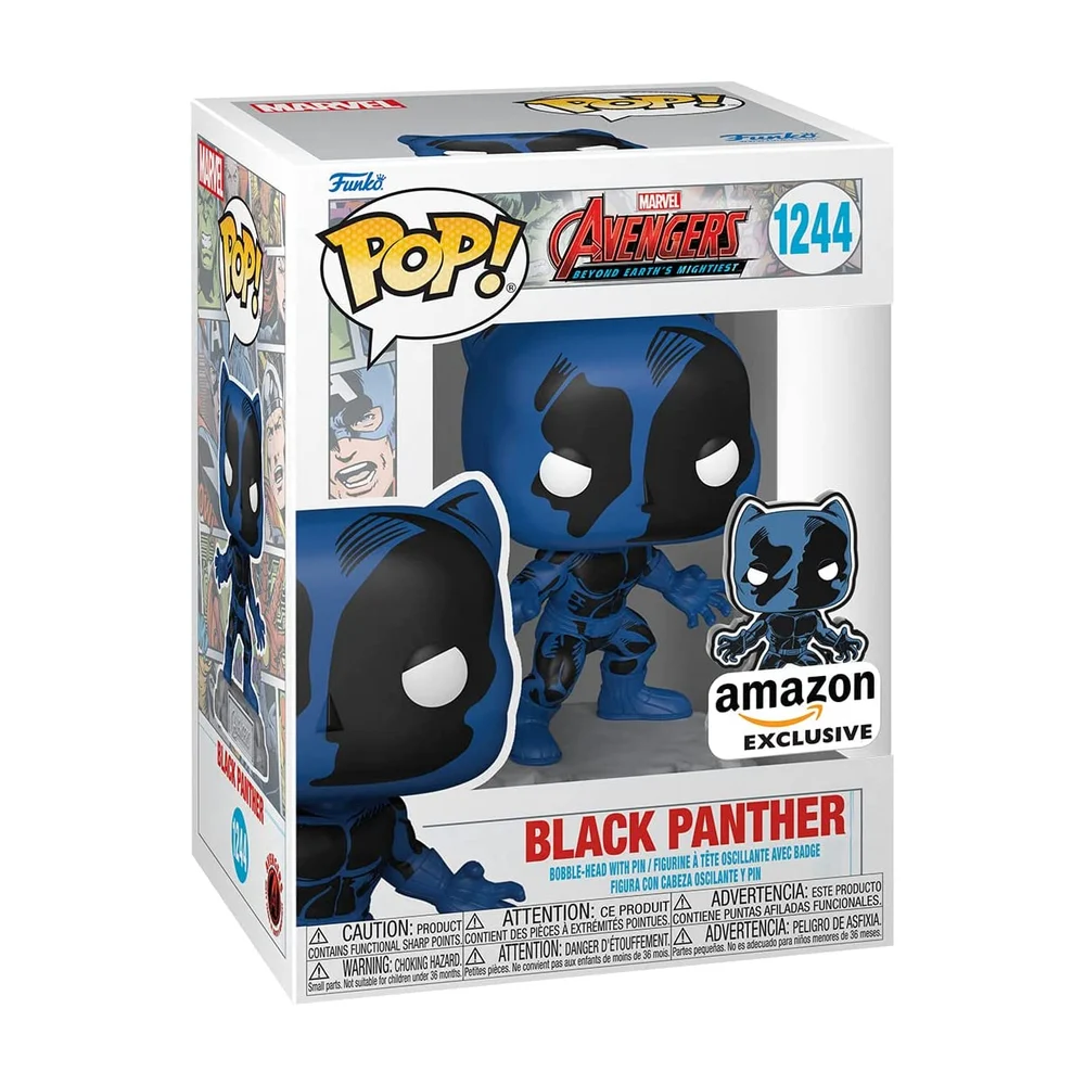 Black Panther Figurine Pop Avengers  #1244