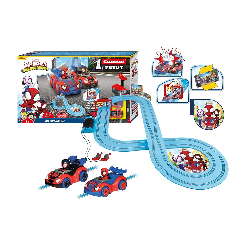 Carrera First I Go Spidey Go -Set Marvel