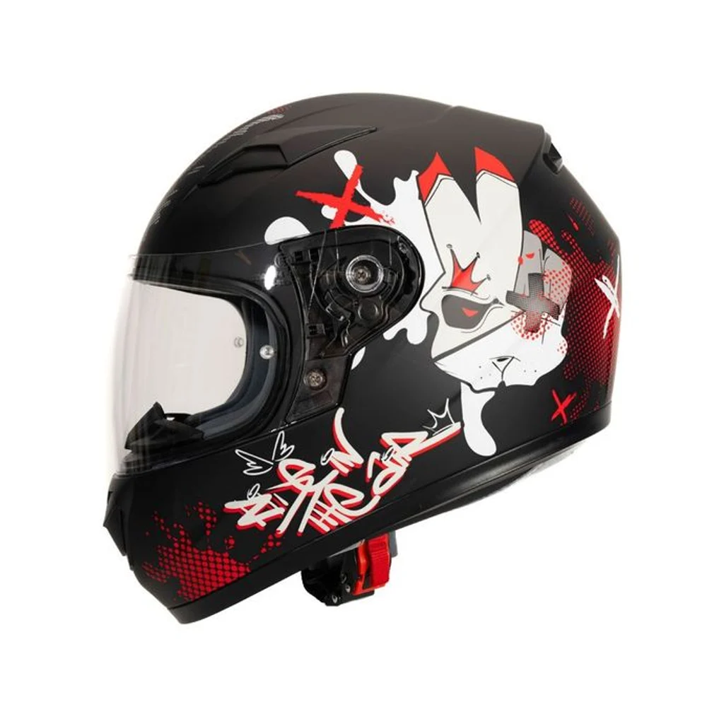 Casque intégral Dexter ORION DARKO  - Noir / Rouge 