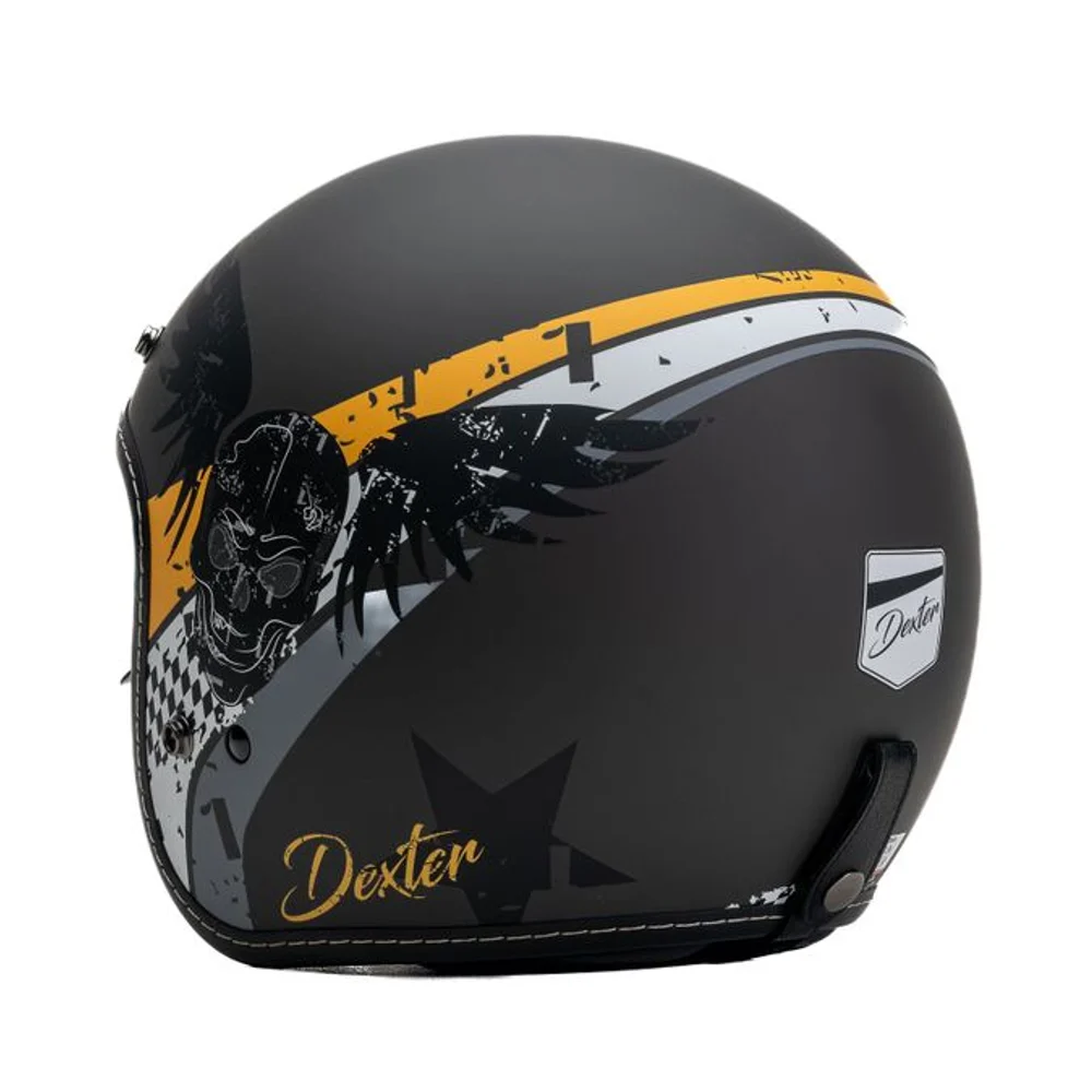 Casque jet Dexter ELEMENT SKULL 