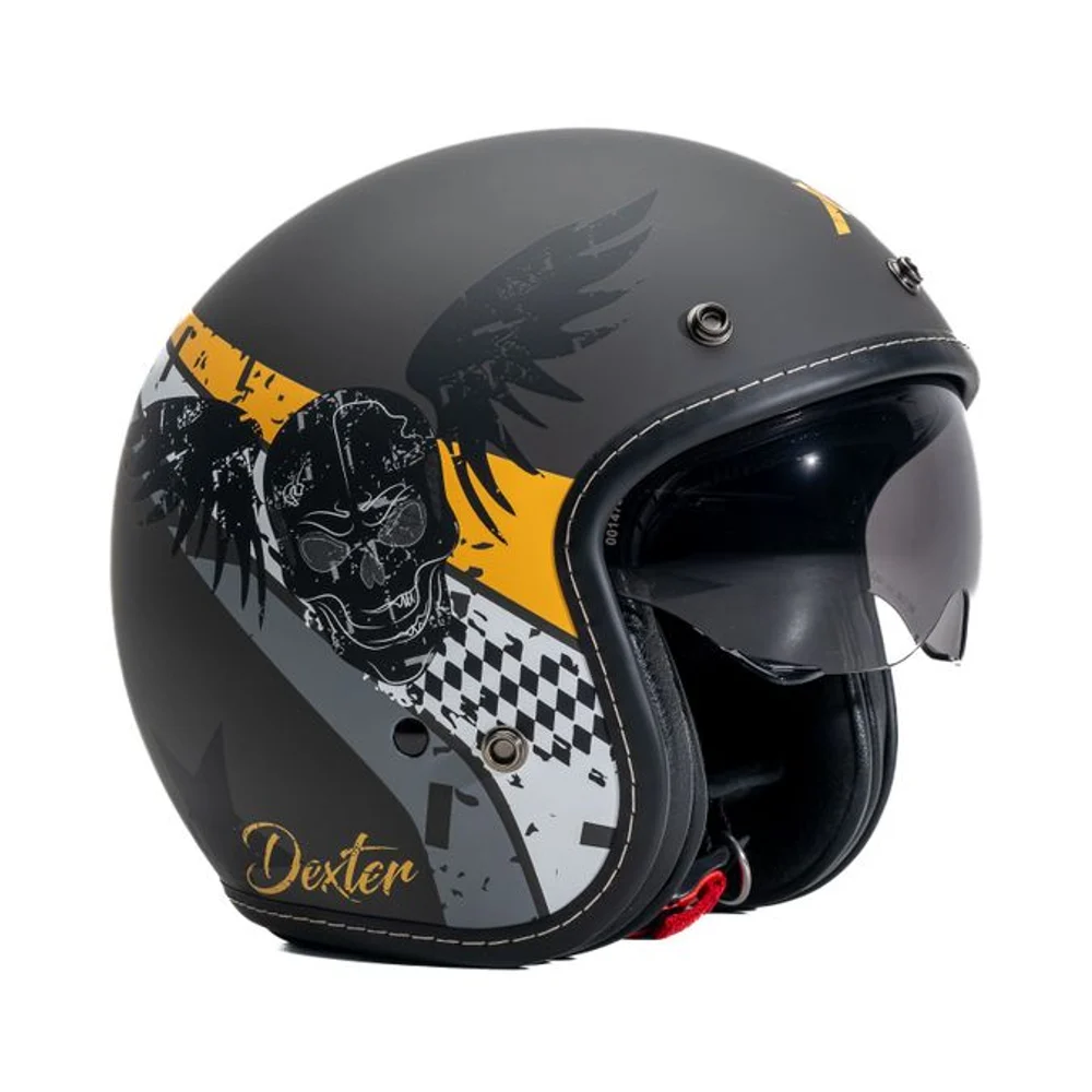Casque jet Dexter ELEMENT SKULL - 3