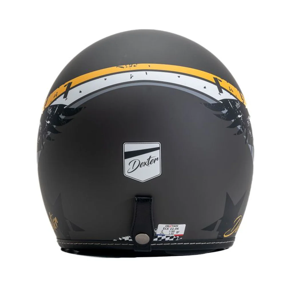 Casque jet Dexter ELEMENT SKULL - 5