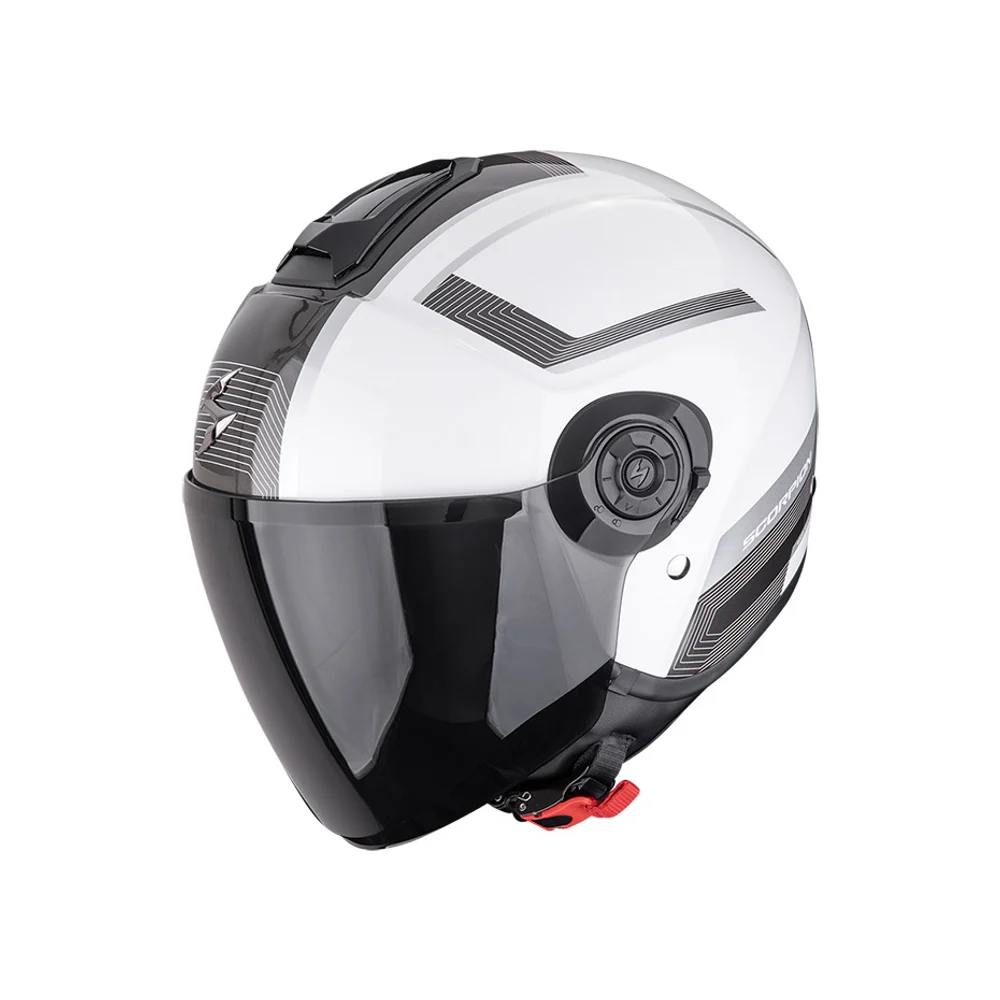 Casque Scorpion Exo City 2 Cosmos blanc - 2