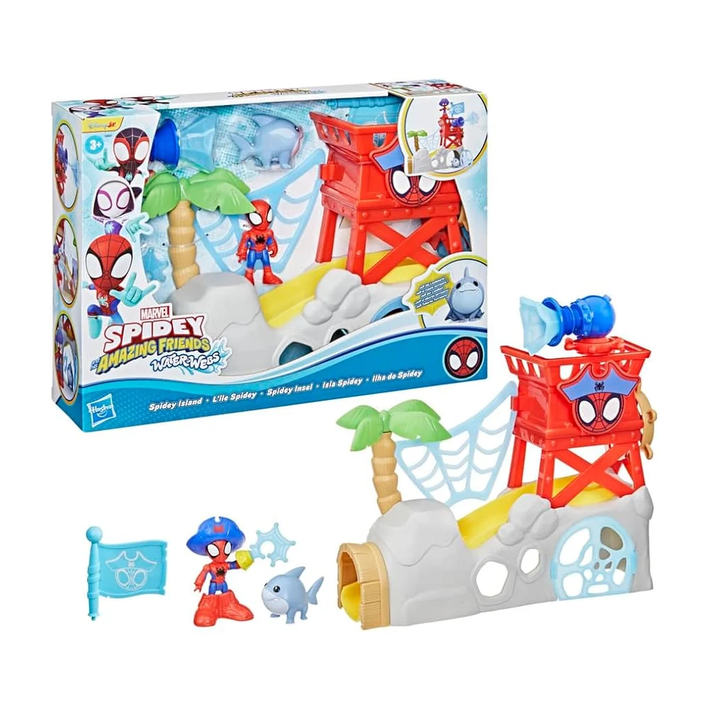 Coffret set Marvel Spidey et ses Amis Extraordinaires Water-Webs L'île Spidey de Hasbro