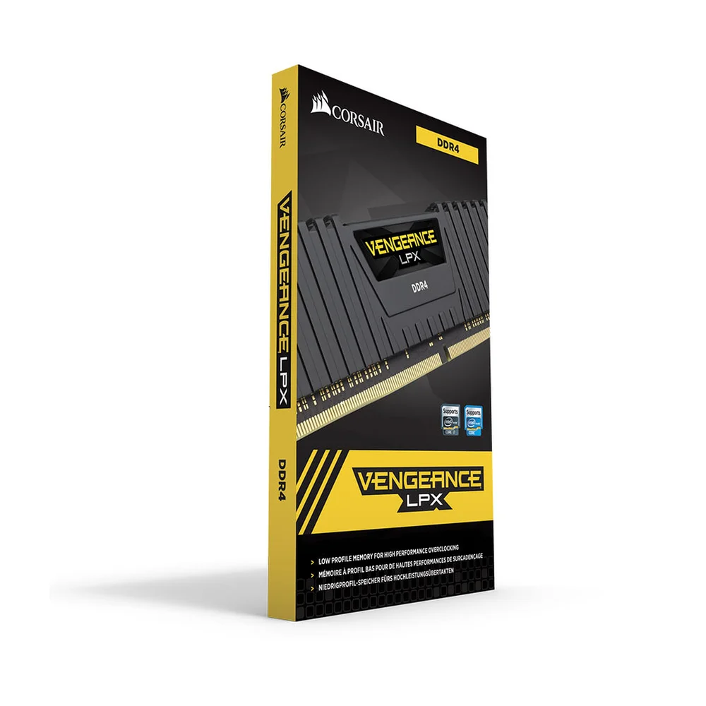 CORSAIR Memoire PC DDR4 - Vengeance - 32 Go 2 x 16 Go - Jusqu'à 3600MHz