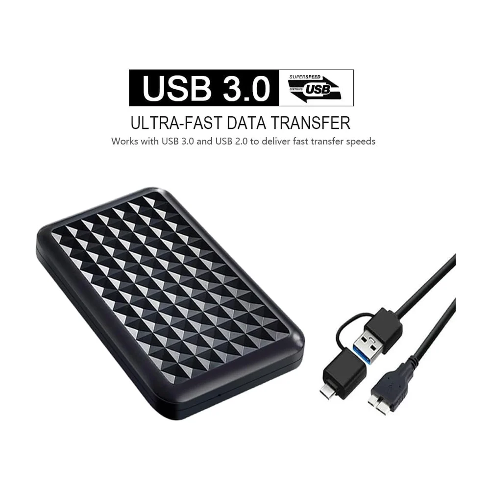 disque dur externe ps5 2,5 pouces, USB 3.0, 2To SSD 