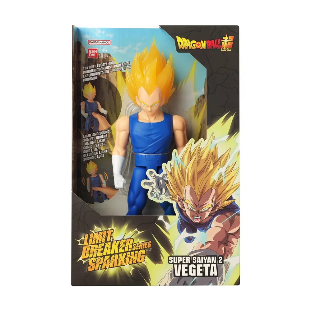 Dragon Ball Super – Figurine Géante Limit Breaker 30 cm – Super Saiyan 2 Vegeta