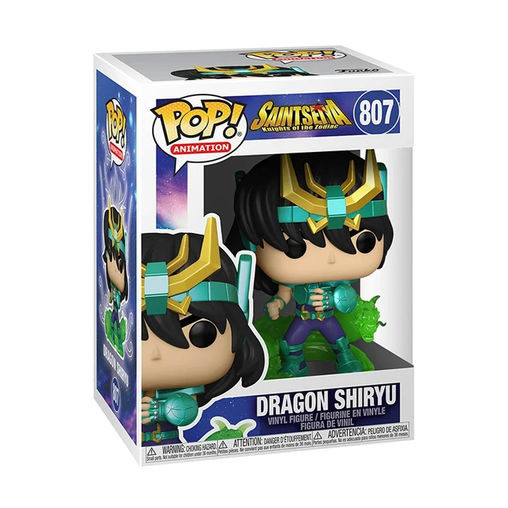Dragon Shiryu Figurine Pop Les Chevaliers du Zodiaque #807 Dragon Shiryu 