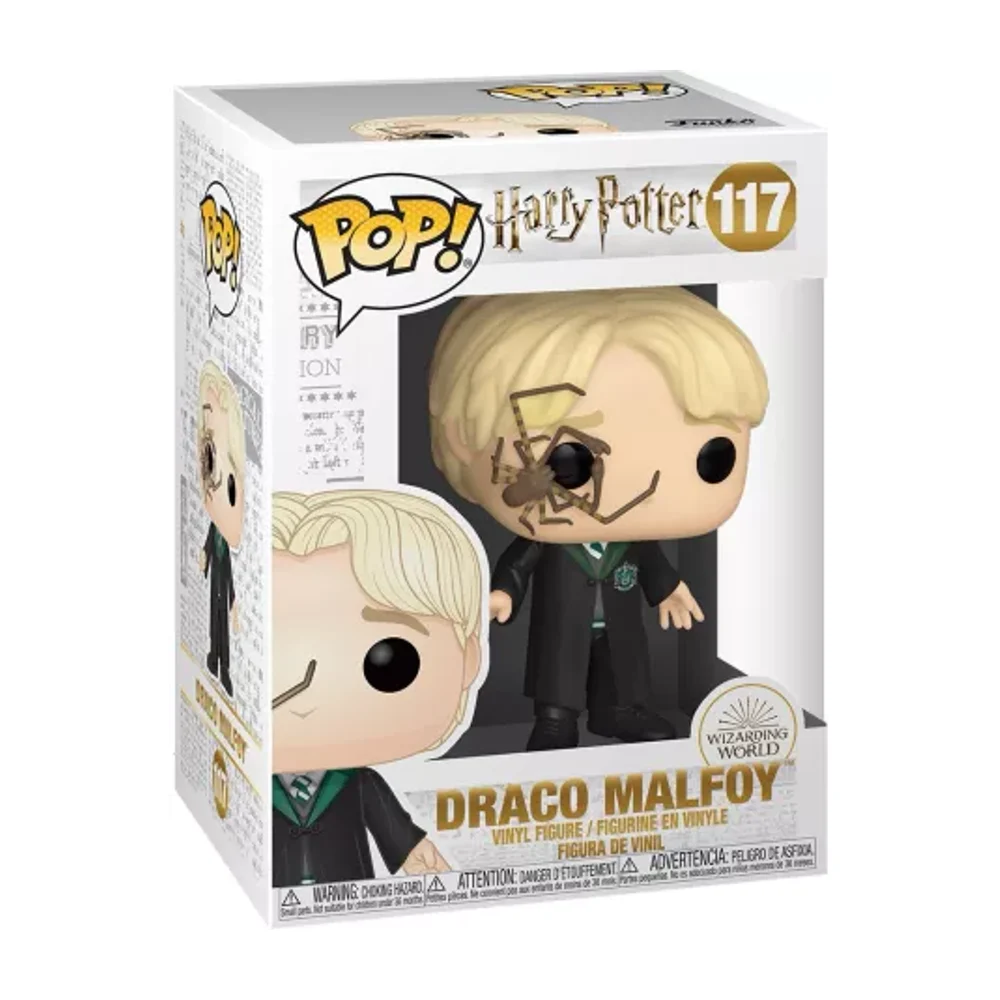 Figurine Funko Pop Harry Potter 117 Malfoy avec Araignée