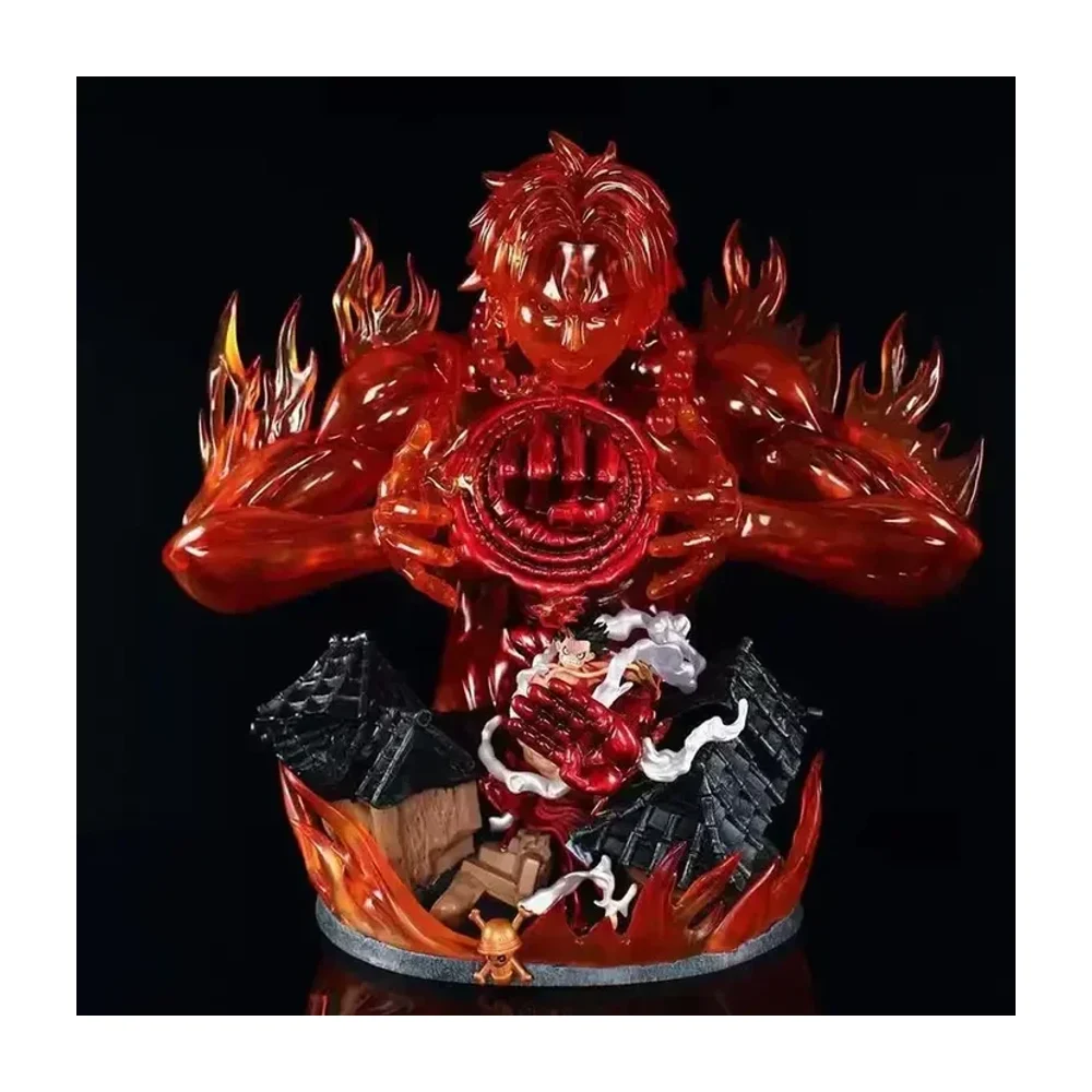 Figurine One Piece Ace Over Luffy (48 cm)