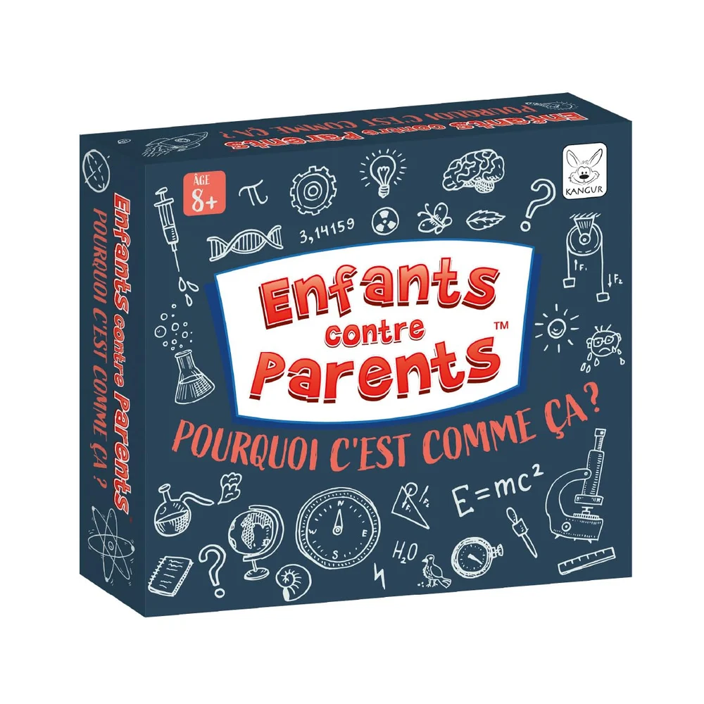 Jeu Éducatif de Plateau Quiz pour Enfants et pour la Famille v. FR