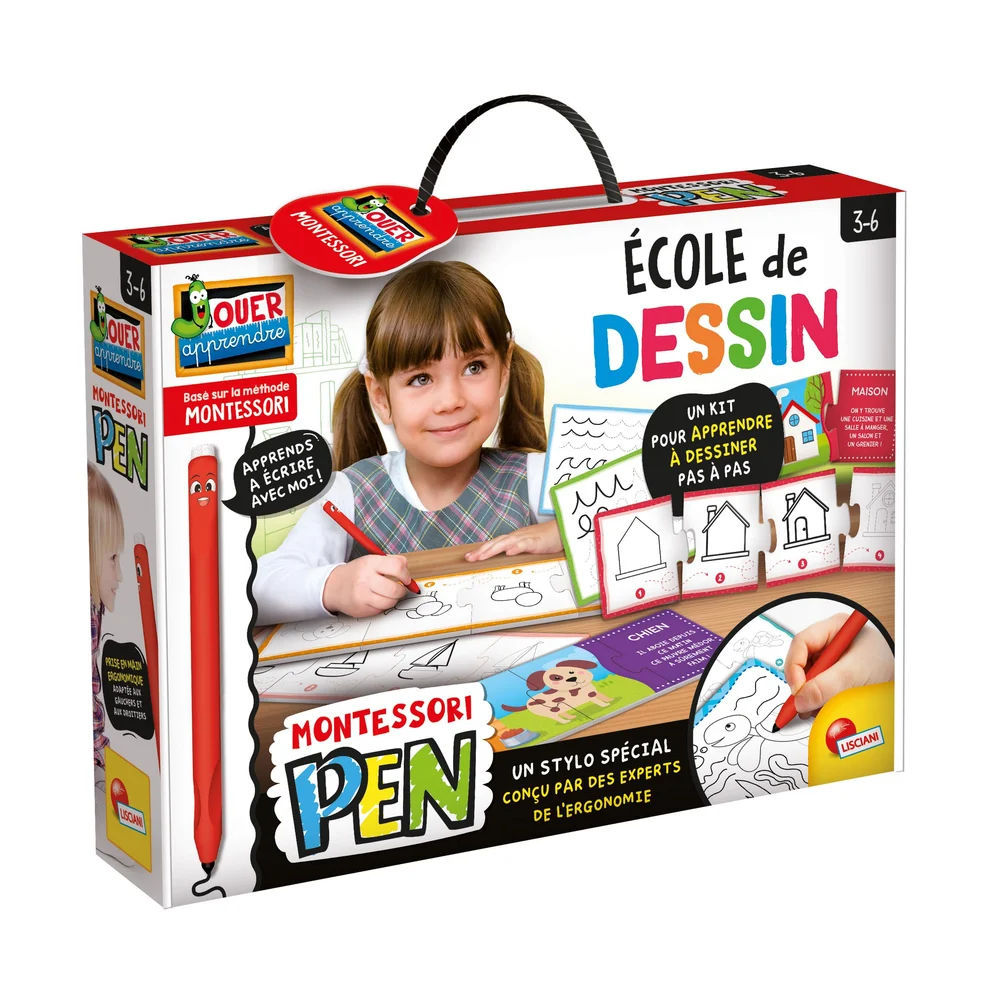 Lisciani - Montessori Pen : École de Dessin 
