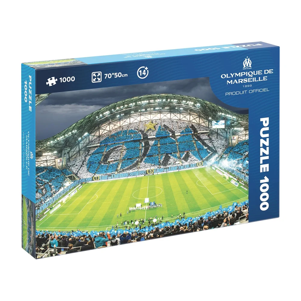 Megableu Puzzle Football Om Tifo Vélodrome - 1000 Pièces Officiel