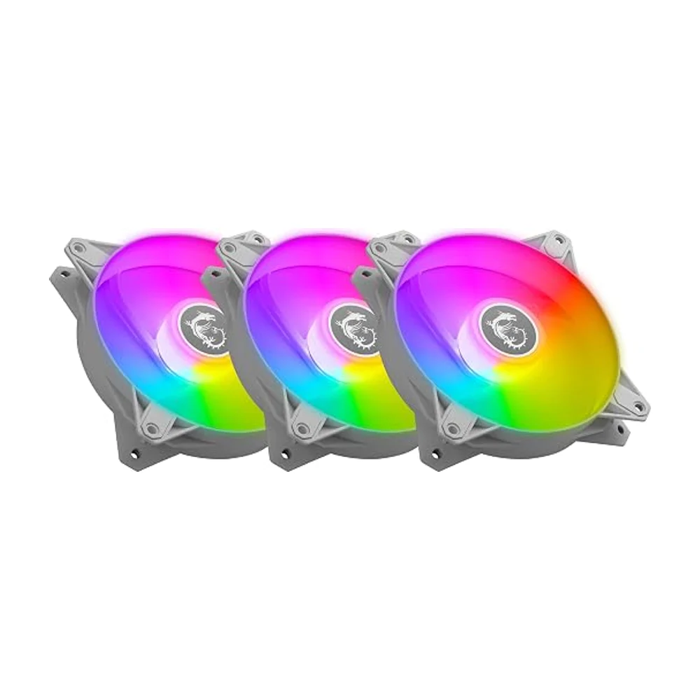 MSI MPG F120 ARGB-3W - 1200 RPM, 120mm, Anit-Vibration ARGB Fans
