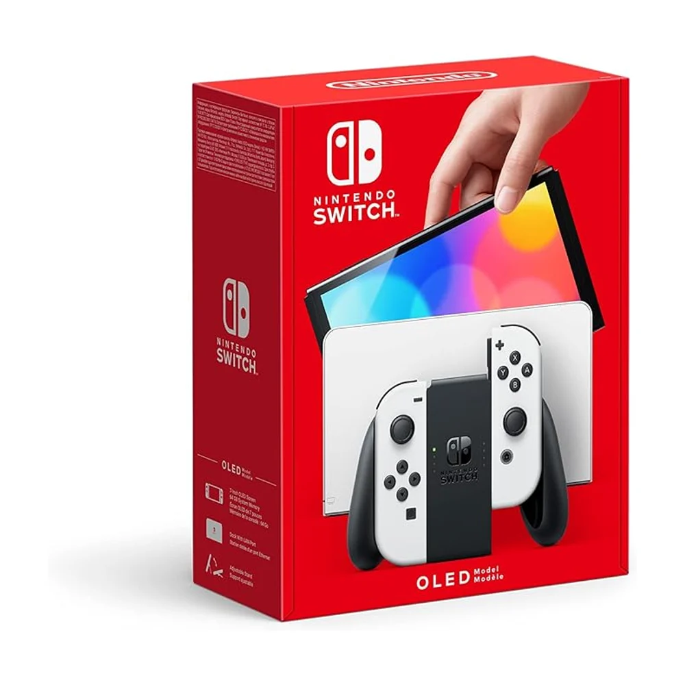 Nintendo Console Switch (modèle OLED) blanche