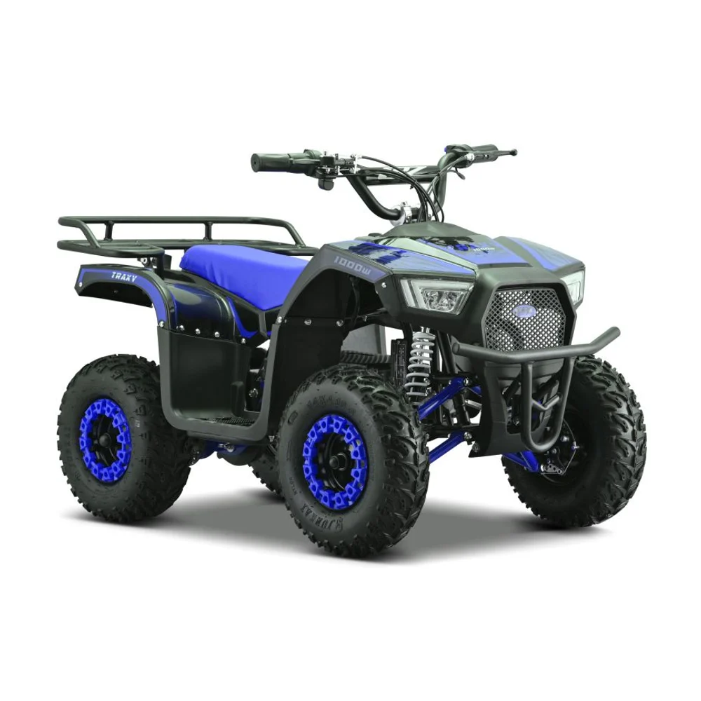 ocket Quad électrique Enfant - CRZ E-TRAXY - 1000w - Bleu