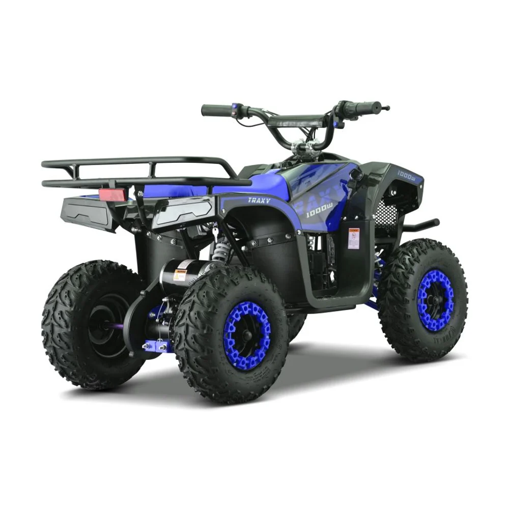 ocket Quad électrique Enfant - CRZ E-TRAXY - 1000w - Bleu - 2