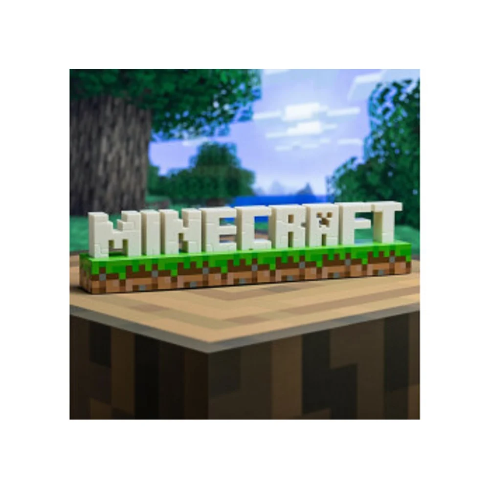 Paladone Minecraft Logo Lamp USB