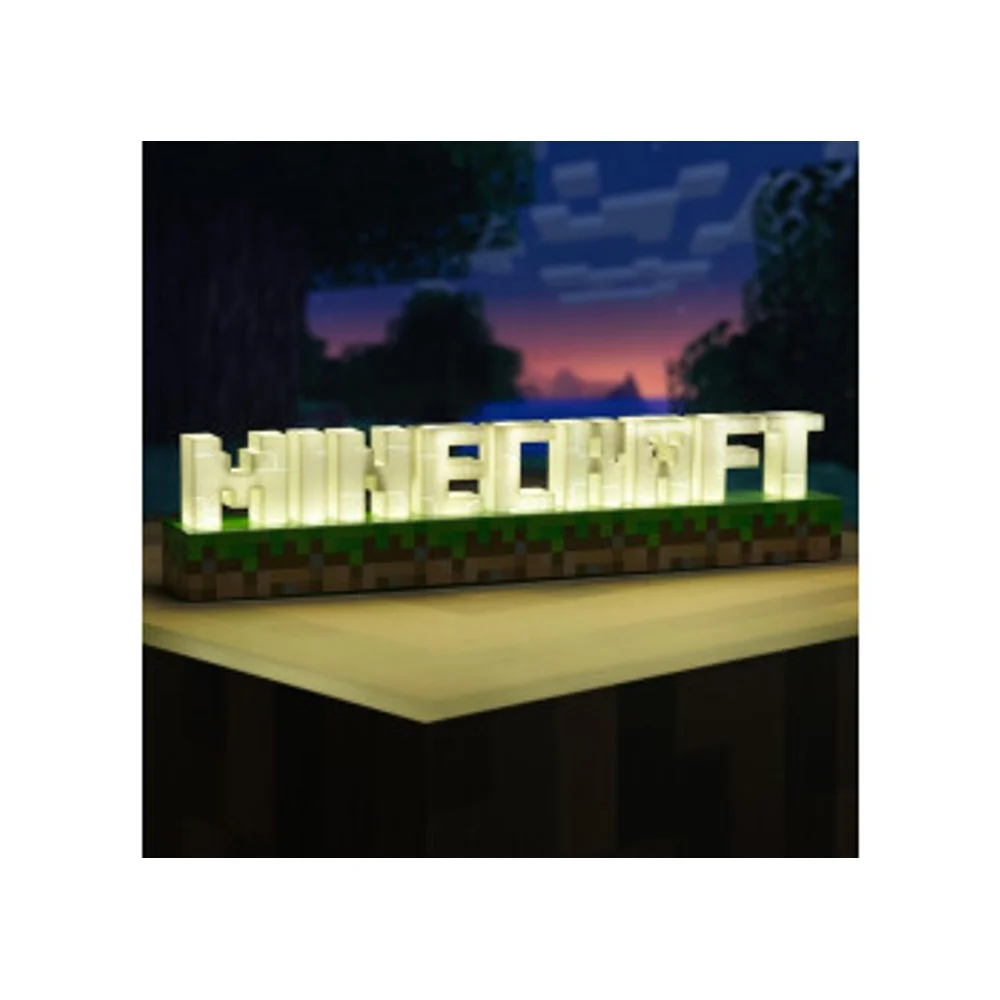 Paladone Minecraft Logo Lamp USB - 3