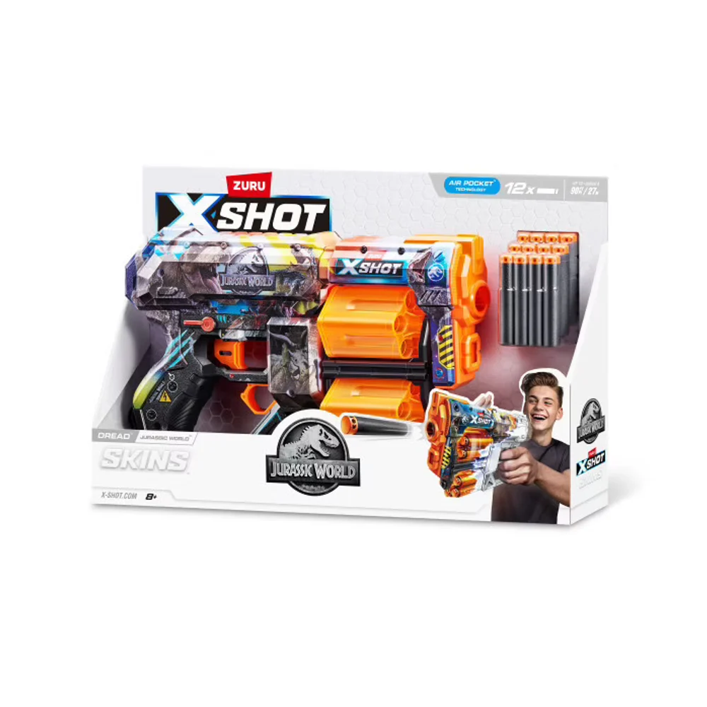Pistolet XSHOT Skins Dread Jurassic World
