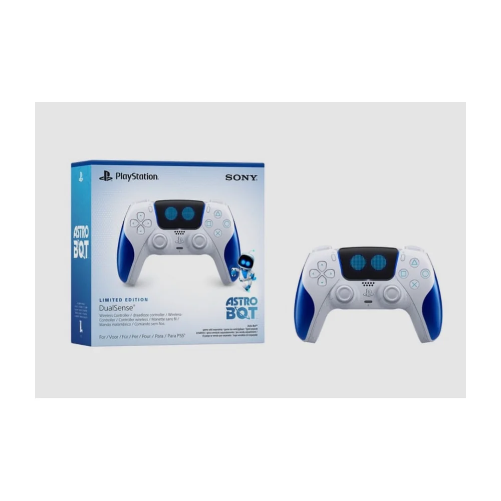 Playstation Sony, Manette sans fil DualSense™ édition limitée Astro-Bot, 5, Batterie rechargeable, Bluetooth, Compatible PS5 et PC
