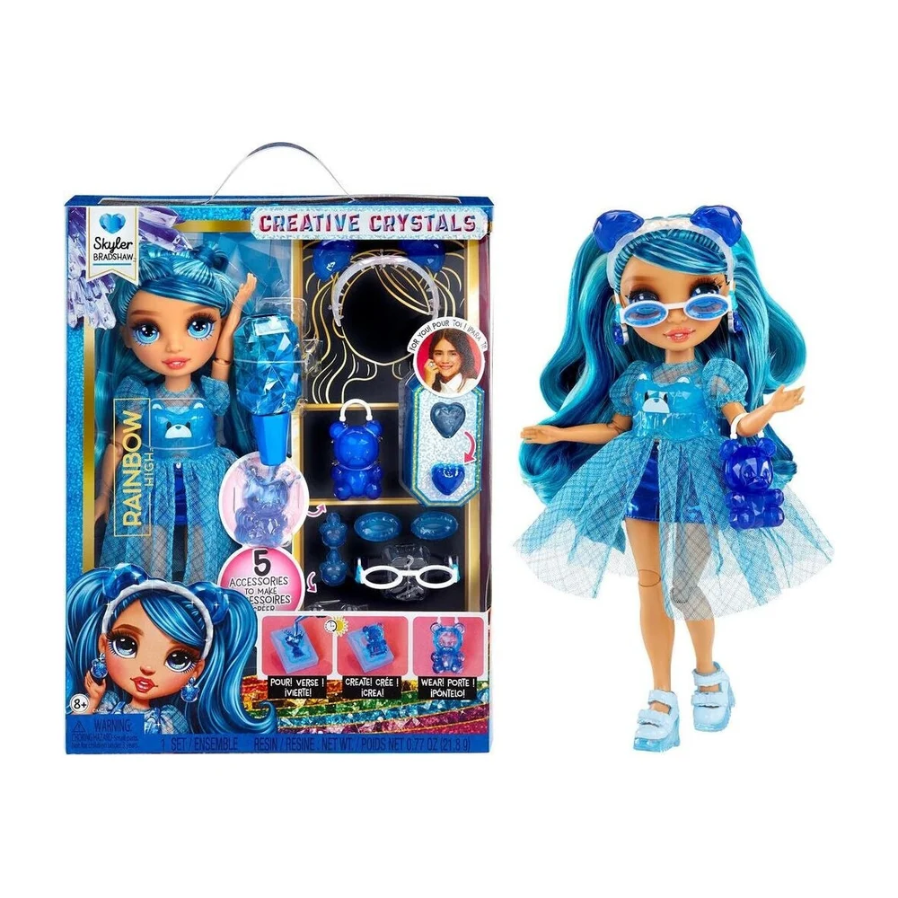 Rainbow High Rainbow Crystal Fashion Doll- Skyler