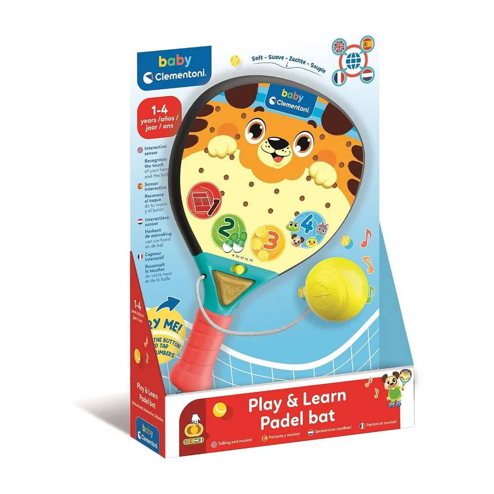 Raquette de padel Clementoni Play & Learn pour bébés