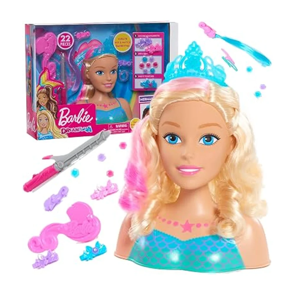 Tête à coiffer sirène Barbie Dreamtopia