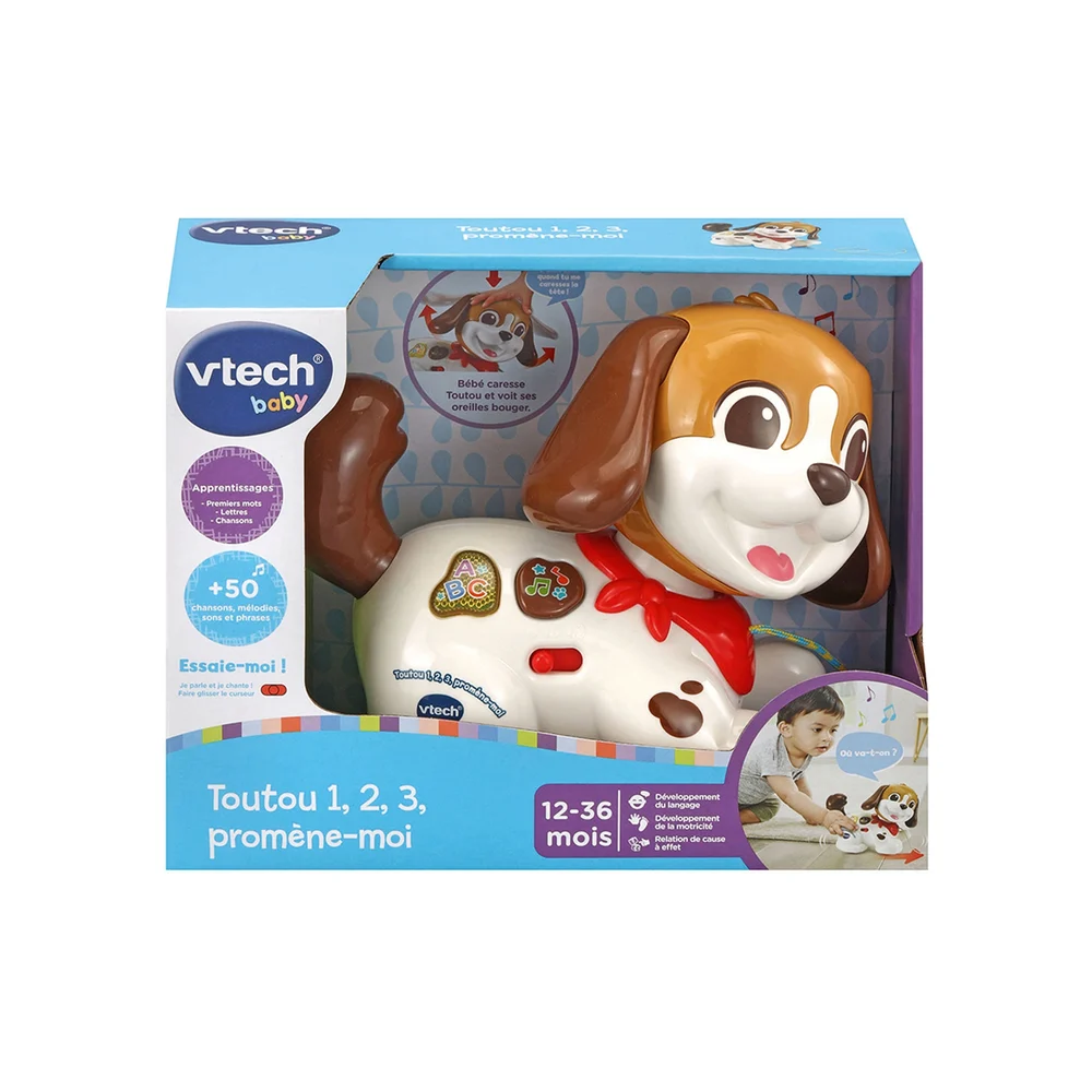 Toutou 1,2,3 promène-moi VTECH