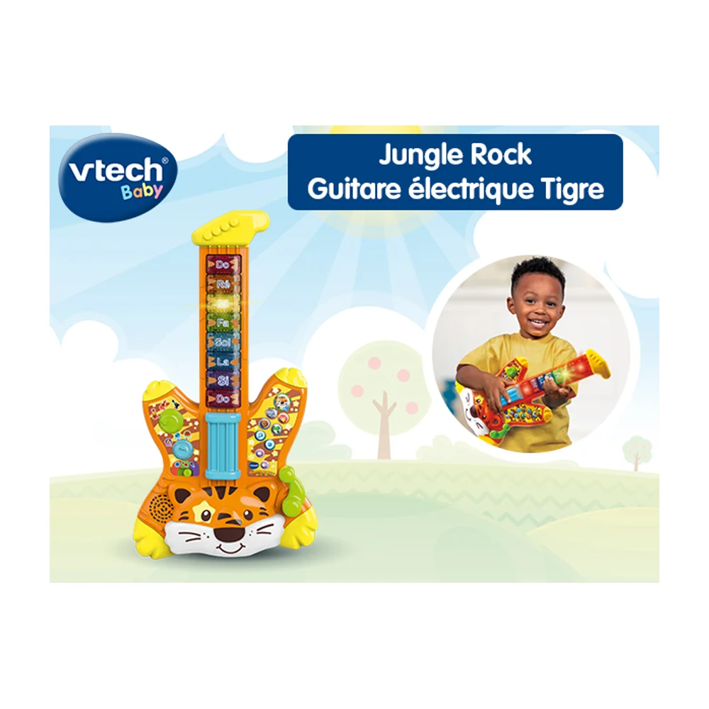 VTech - Ma Guitare Électrique Jungle Rock,