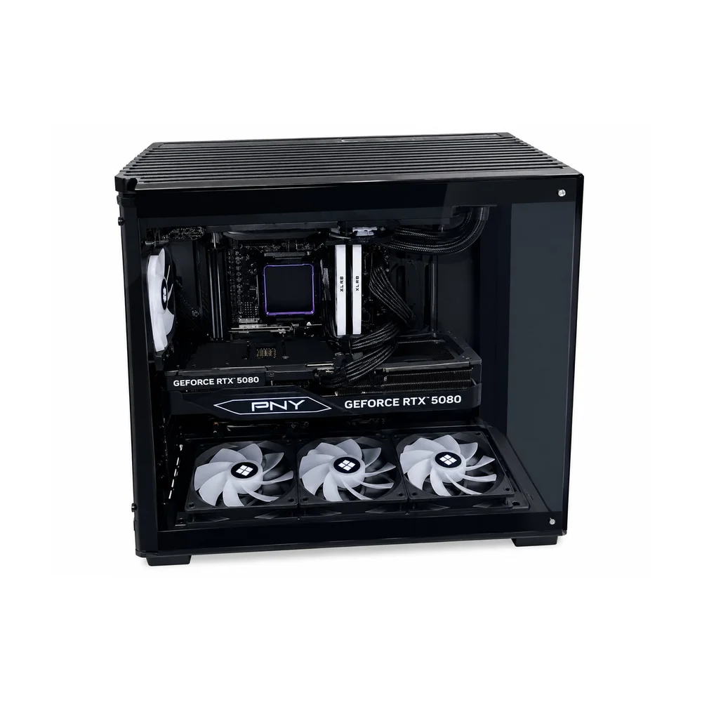 YSTEMTREFF PC Gamer High-End - AMD Ryzen 9 9950X - RTX 5080 16Go AMD 16 cœurs jusqu'à 5.7 GHz, 32Go DDR5, 2To M.2 NVMe SSD, Nvidia graphique WiFi, Windows 11, pour le gaming, streaming