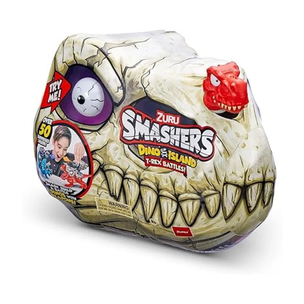Zuru Smashers Dino Island T-Rex Battle Playset